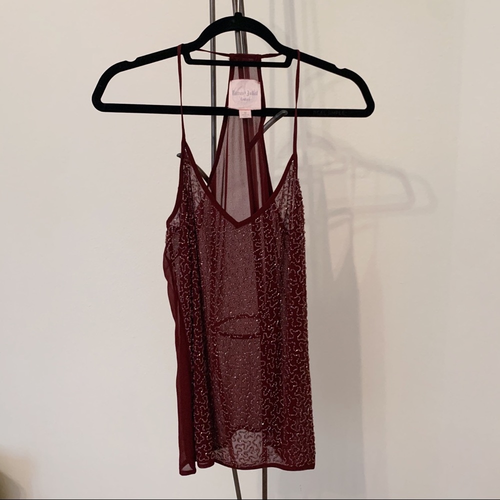 Romeo & Juliet Couture Beaded Top!